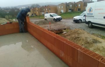 Travaux de construction à Saint-Junien