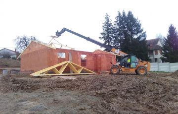 Travaux de construction à Saint-Junien