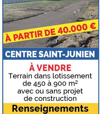 A VENDRE CENTRE VILLE SAINT JUNIEN