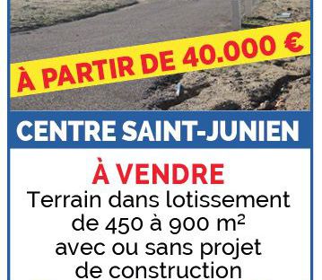 A VENDRE CENTRE VILLE SAINT JUNIEN